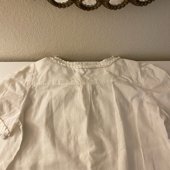 Chelsea abs violet cream top - Picture 2 of 3